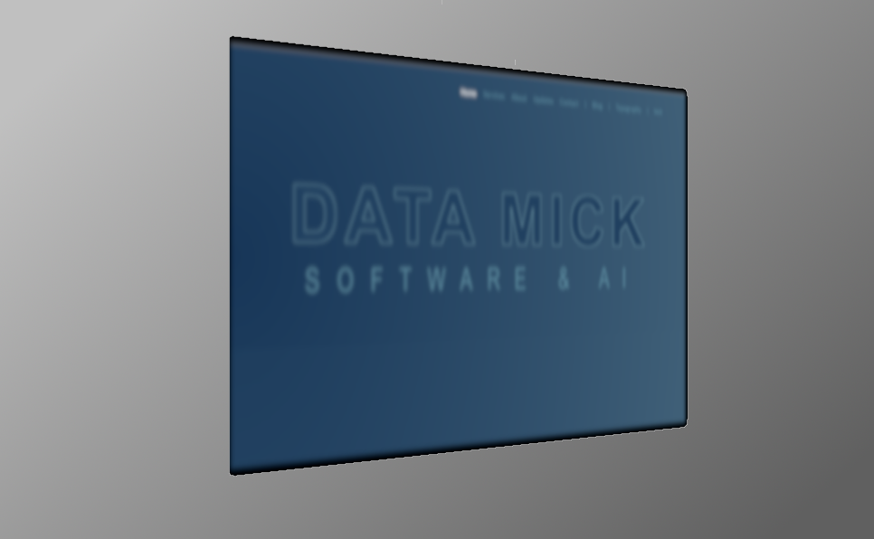 Data Mick site is live!